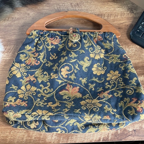 None Handbags - Handmade Knitting Bag
